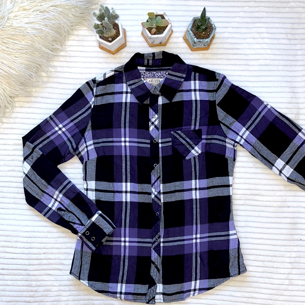Arizona purple flannel - Size M.